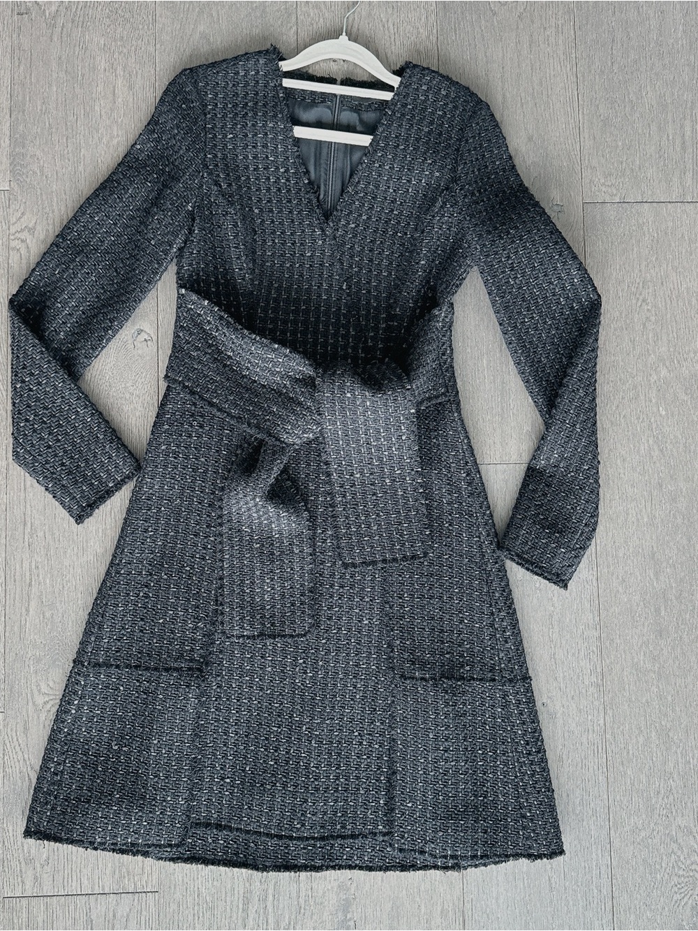 Proenza Schouler slub tweed suiting Vintage dress